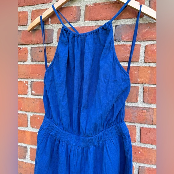 Aerie Halter Slit Tassel Jumpsuit - Picture 5 of 7